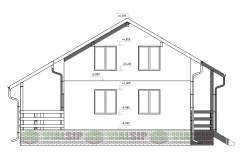 радоница каркас - Фасад - Фасад 6-4